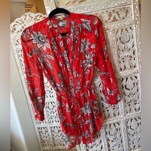 LEIFSDOTTIR (Anthropologie) button blouse